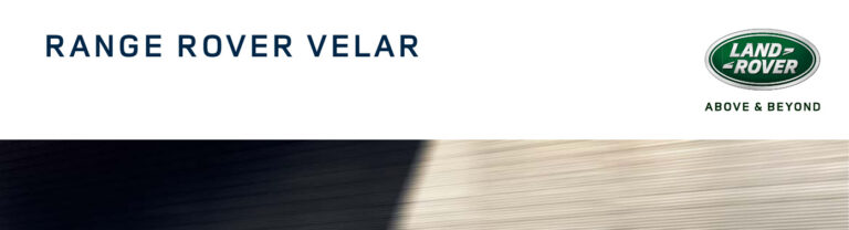Land Rover Range Rover Velar (L560 2017) - ภาพหน้ารถ