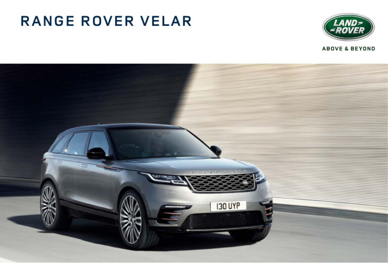 Land Rover Range Rover Velar (L560 2017) - ภาพสเป็กชีท