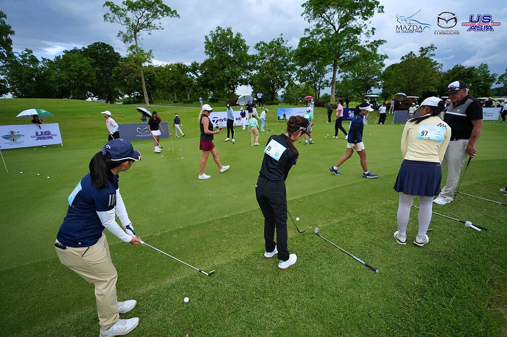 เยาวชนและผู้ปกครองเข้าร่วมแคมป์กอล์ฟมาสด้าปี 2026