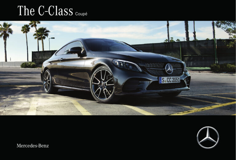 Mercedes-Benz C-Class Coupe (C205 2015) - ภาพสเป็กชีท