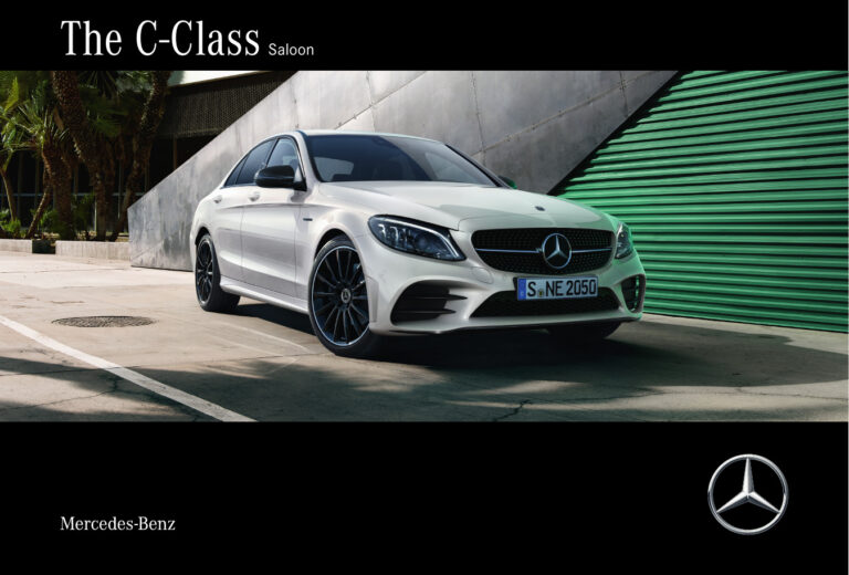 Mercedes-Benz C-Class (W205 2014) - ภาพสเป็กชีท