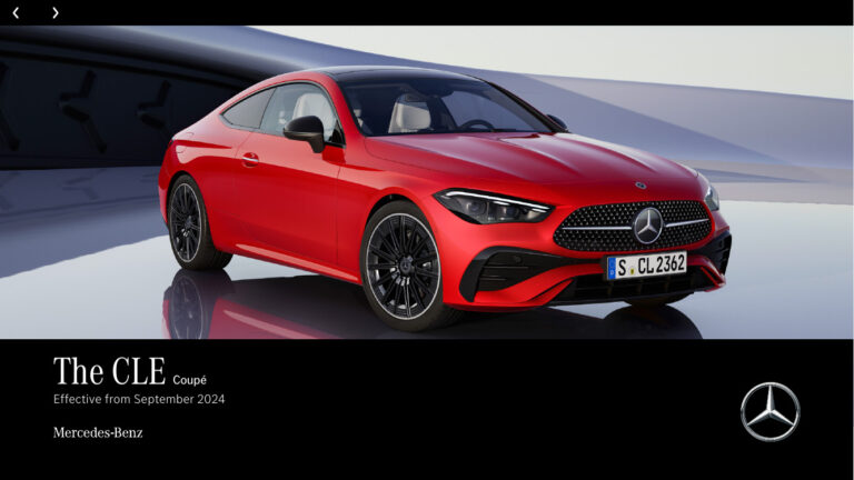 Mercedes-Benz CLE (C236 2023) - ภาพสเป็กชีท