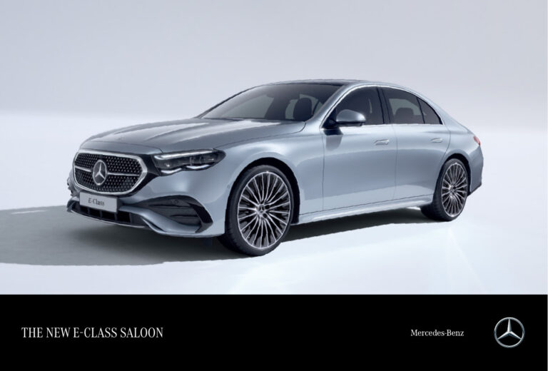 Mercedes-Benz E-Class Sedan (W213 2016) - ภาพสเป็กชีท