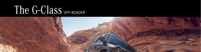 Mercedes-Benz G-Class (W463A 2018) - ภาพหน้ารถ
