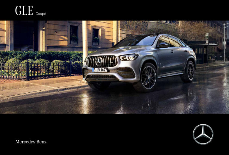 Mercedes-Benz GLE Coupe (C167 2019) - ภาพสเป็กชีท