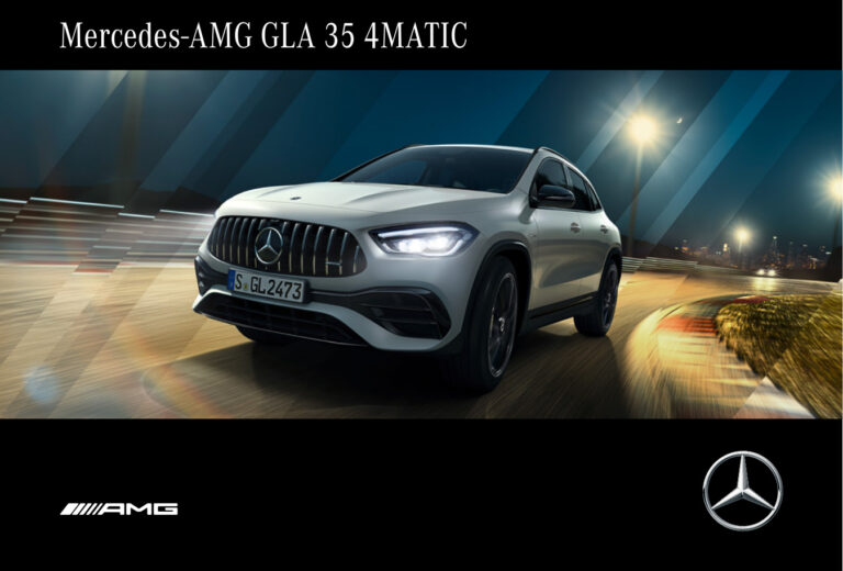 Mercedes-Benz Mercedes-AMG GLA (H247 2020) - ภาพสเป็กชีท