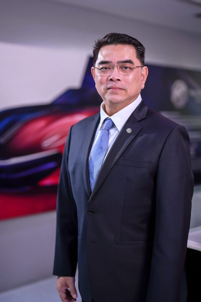 ภาพผู้บริหาร นายฉัตวิทัย ตันตราภรณ์ ของ MG ประเทศไทย