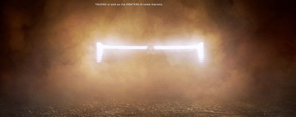 ภาพทีเซอร์ ALL-NEW MITSUBISHI PAJERO 2026 พร้อมข้อความ To be continued