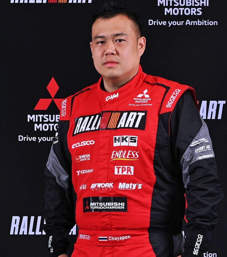 ชยพล โยธา นักขับทีม Mitsubishi Ralliart ในศึก AXCR 2026