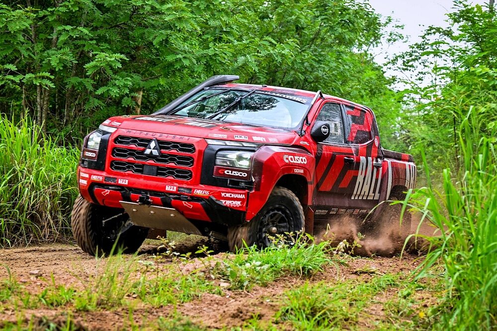 Mitsubishi Triton Rally Car 2026 ของทีม Mitsubishi Ralliart สำหรับศึก AXCR 2026