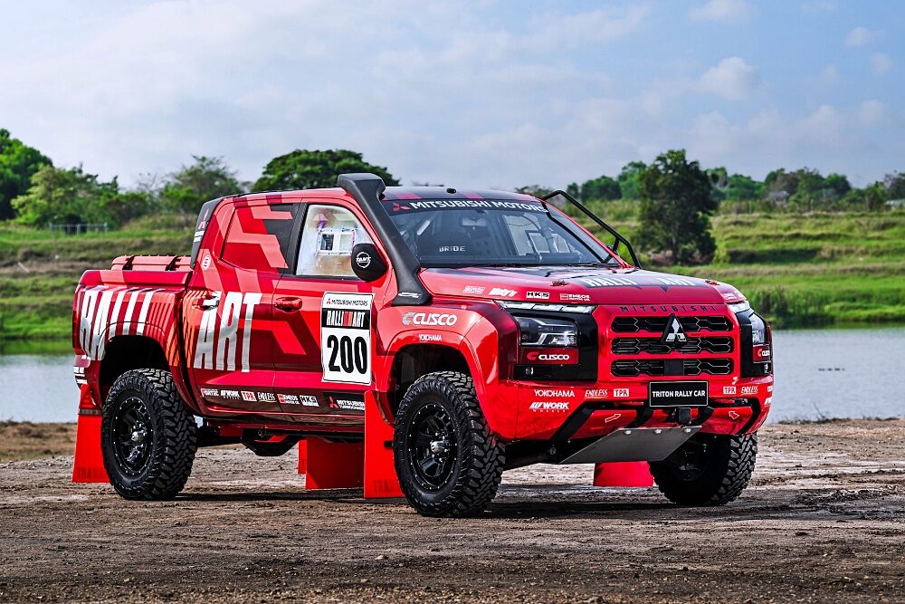 รายละเอียดตัวรถ Mitsubishi Triton Rally Car 2026 สำหรับการแข่งขัน AXCR