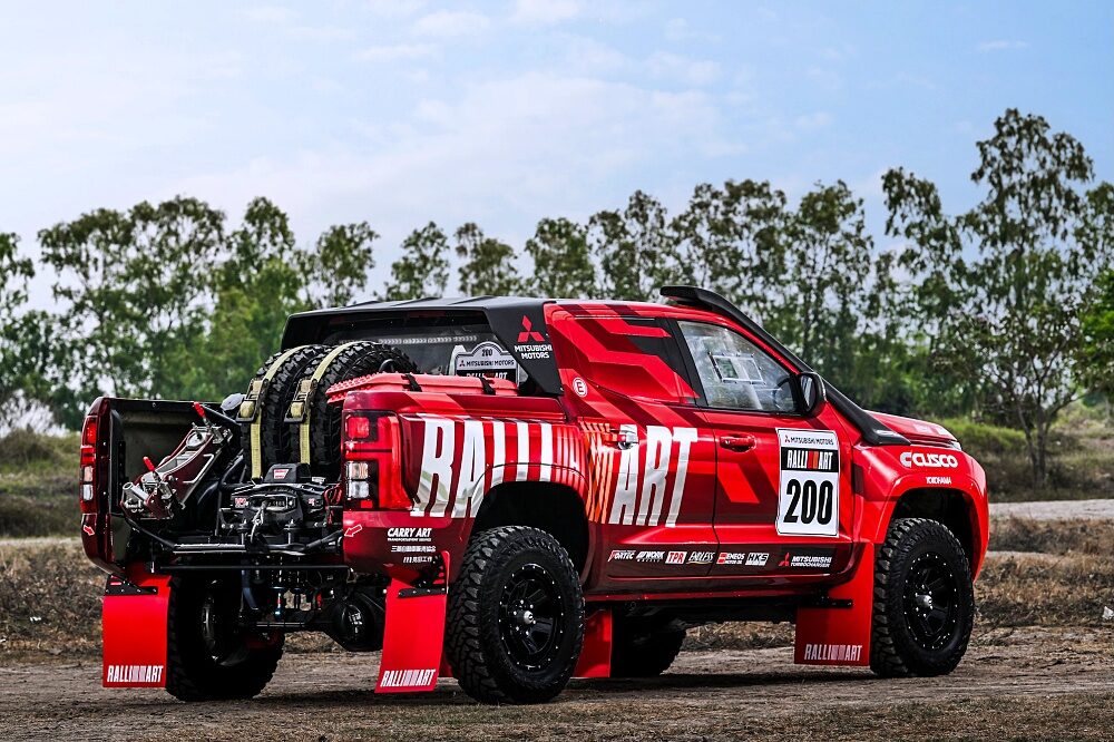 Mitsubishi Triton Rally Car 2026 ผ่านการทดสอบออฟโรดก่อน AXCR
