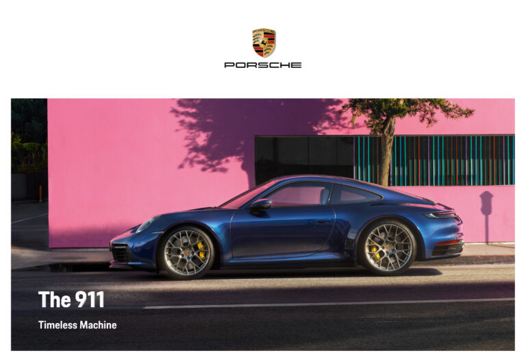 Porsche 911 (992 2019) - ภาพสเป็กชีท
