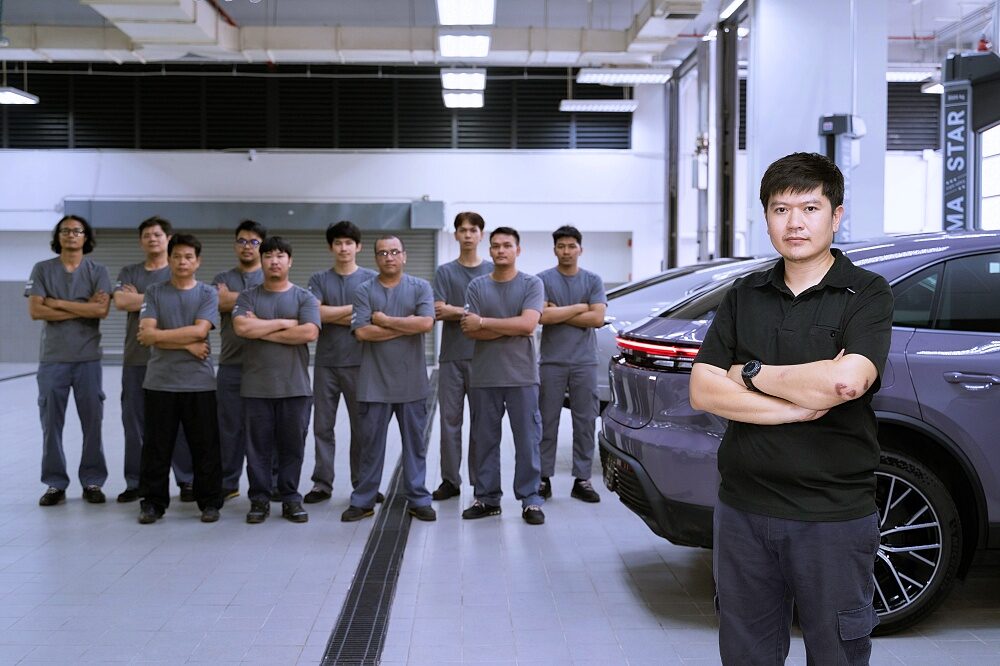 ทีมช่างปอร์เช่ของเอเอเอส ออโต้ เซอร์วิส