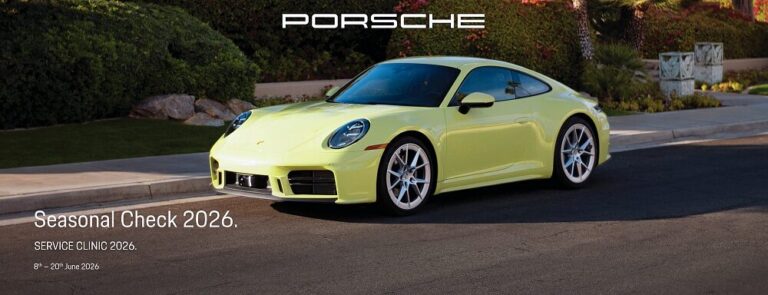 เอเอเอสฯ จัด Porsche Seasonal Check 2026 ส่วนลดอะไหล่สูงสุด 35%