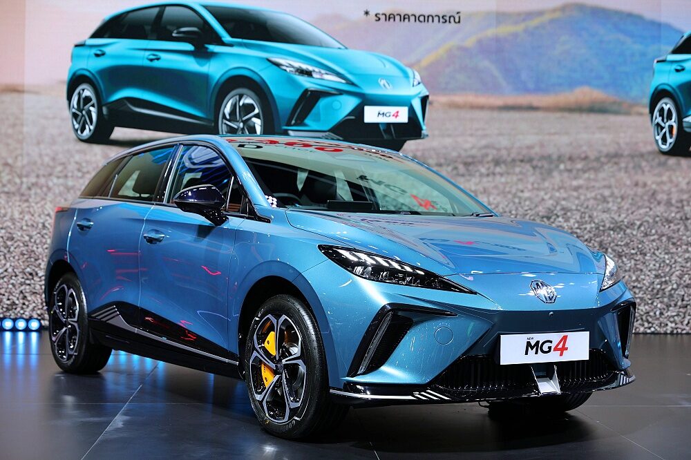 NEW MG4 ELECTRIC รถยนต์ไฟฟ้าแฮทช์แบ็กของ MG