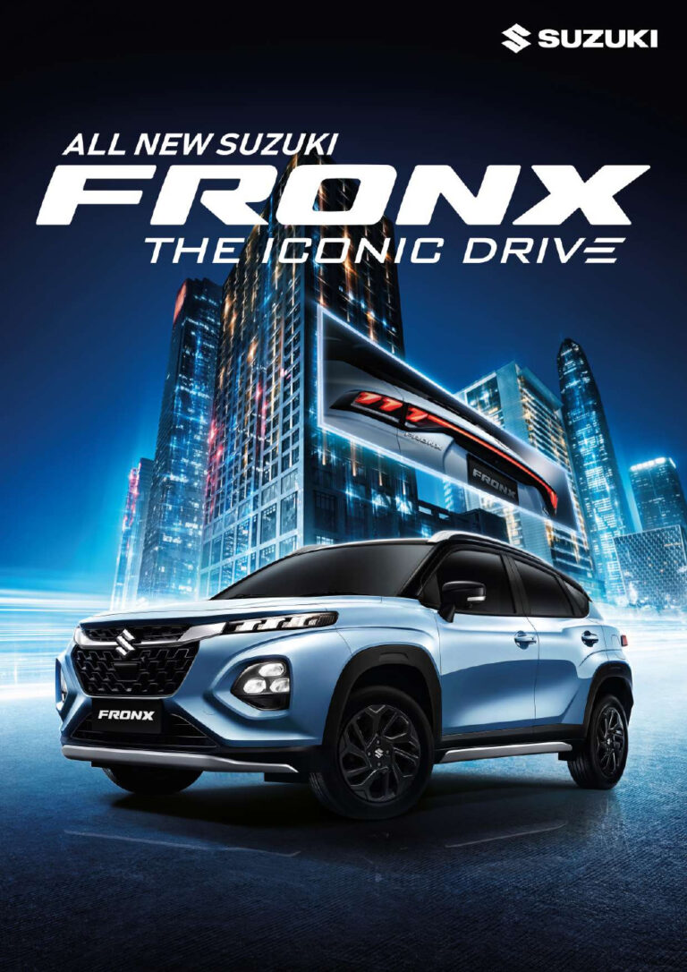 Suzuki Fronx (1st Gen 2023) - ภาพสเป็กชีท