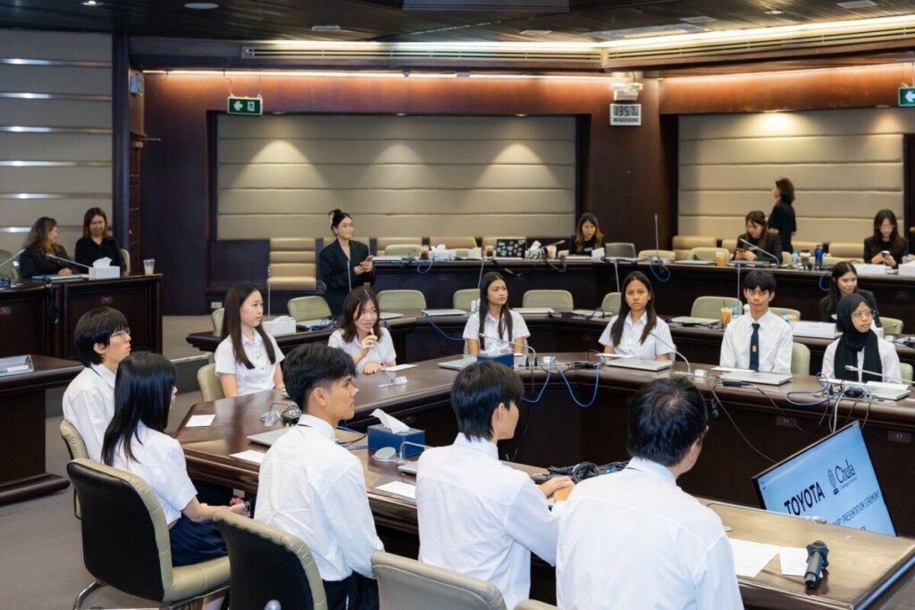 ภาพรวมบรรยากาศโครงการ TOYOTA GIVING สนับสนุนโอกาสทางการศึกษา