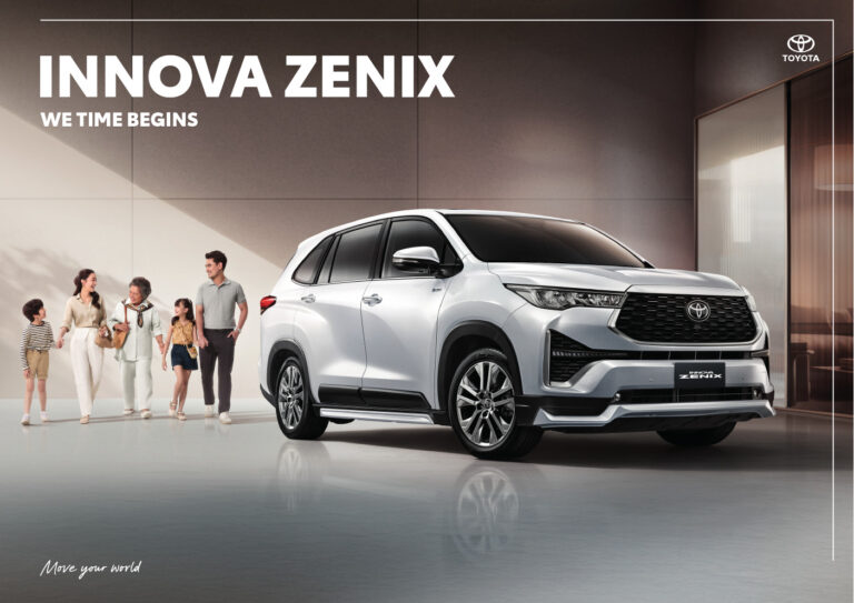 Toyota Innova Zenix (3rd Gen 2022) - ภาพสเป็กชีท