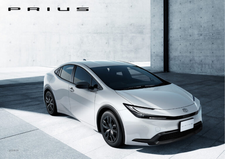 Toyota Prius (5th Gen 2022) - ภาพสเป็กชีท