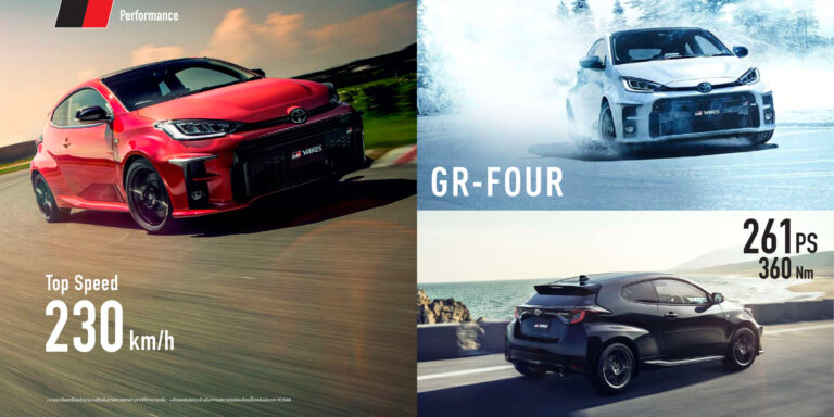 Toyota Yaris GRMN (XP210 2020) - ภาพสเป็กชีท