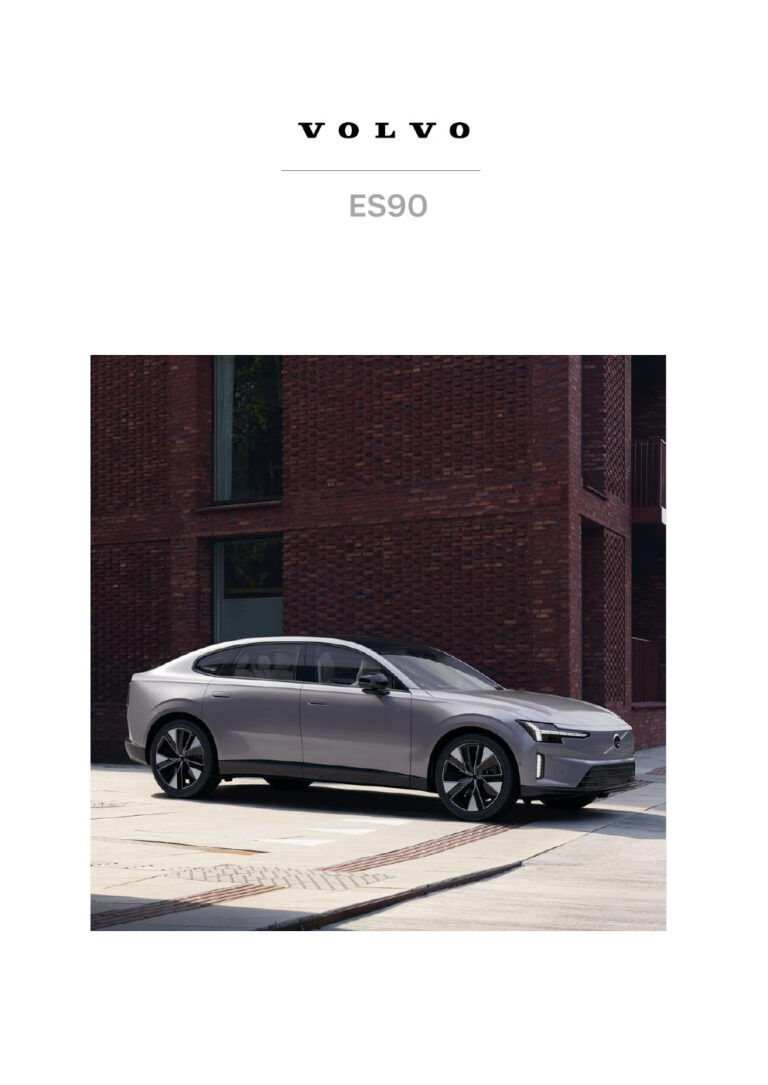 Volvo ES90 (SPA2 2025) - ภาพสเป็กชีท