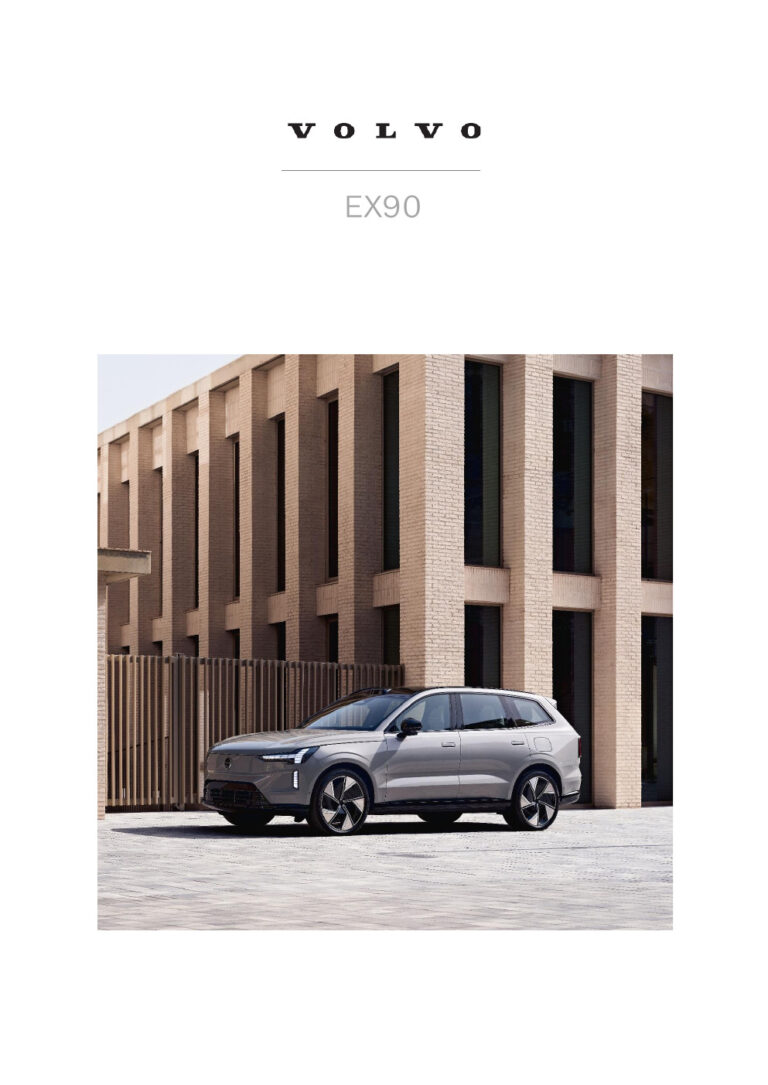 Volvo EX90 (SPA2 2022) - ภาพสเป็กชีท