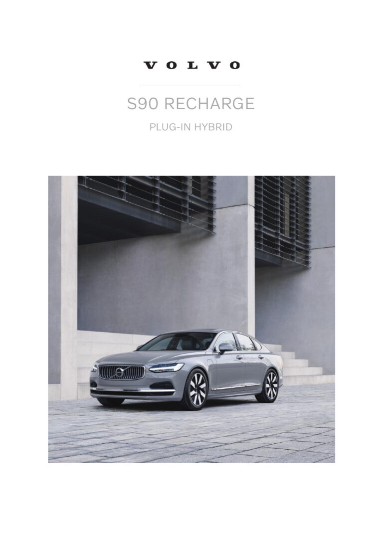 Volvo S90 (SPA 2016) - ภาพสเป็กชีท
