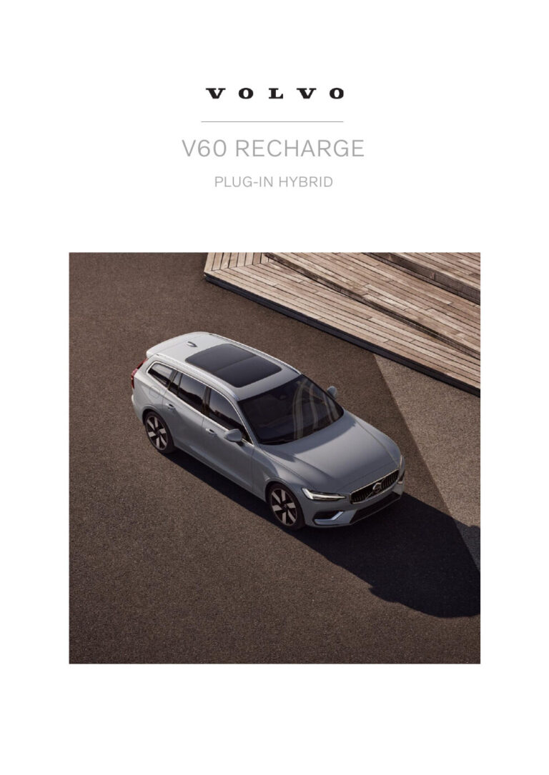 Volvo V60 (SPA 2018) - ภาพสเป็กชีท