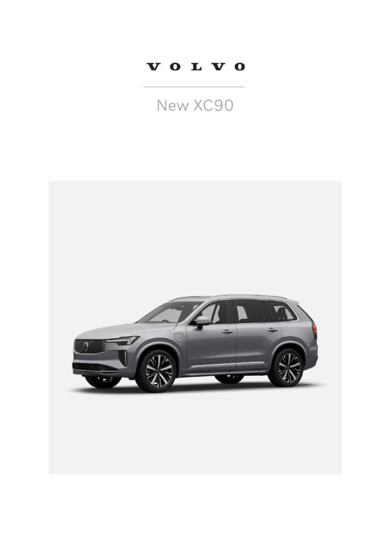 Volvo XC90 (SPA 2015) - ภาพสเป็กชีท