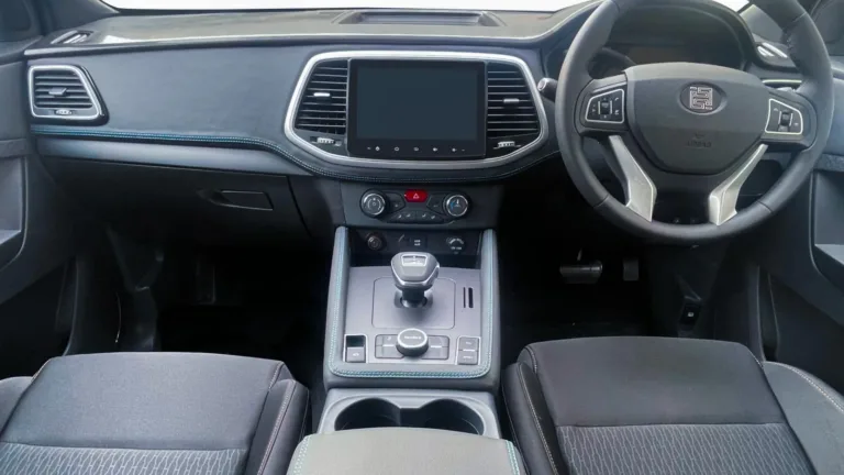 ZXAUTO FIREBRIGHT ภายในด้านหน้า แดชบอร์ด คอนโซล และพวงมาลัย