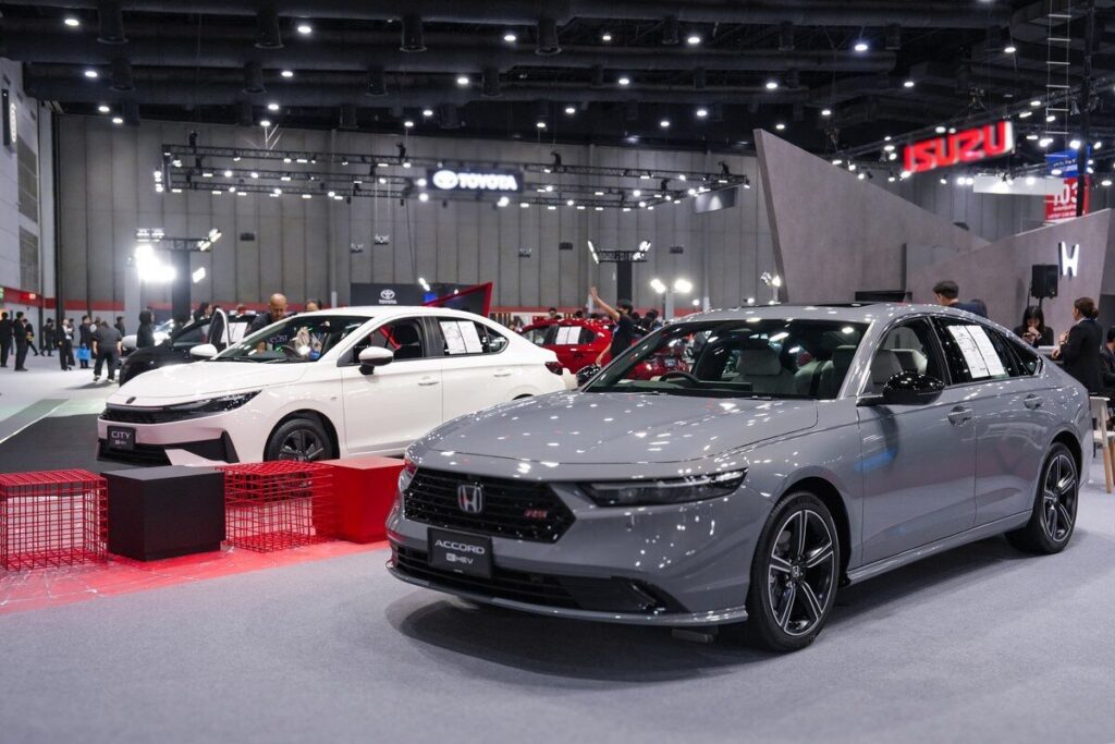 บูท Honda ในงาน FAST Auto Show Thailand 2026 พร้อมรถยนต์หลายรุ่นจัดแสดง