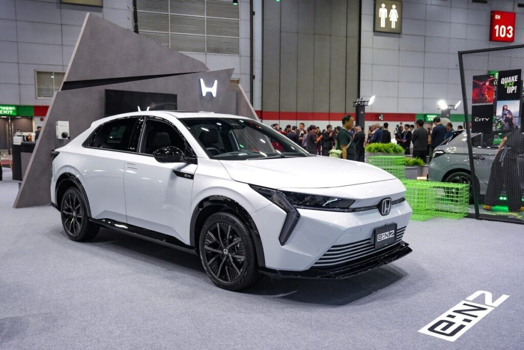 Honda e:N2 2026 สีขาวในงาน FAST Auto Show Thailand 2026