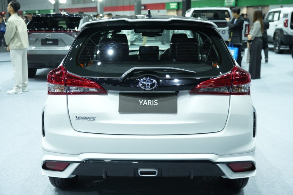 Toyota Yaris 2026 มุมท้ายในบูธ Toyota