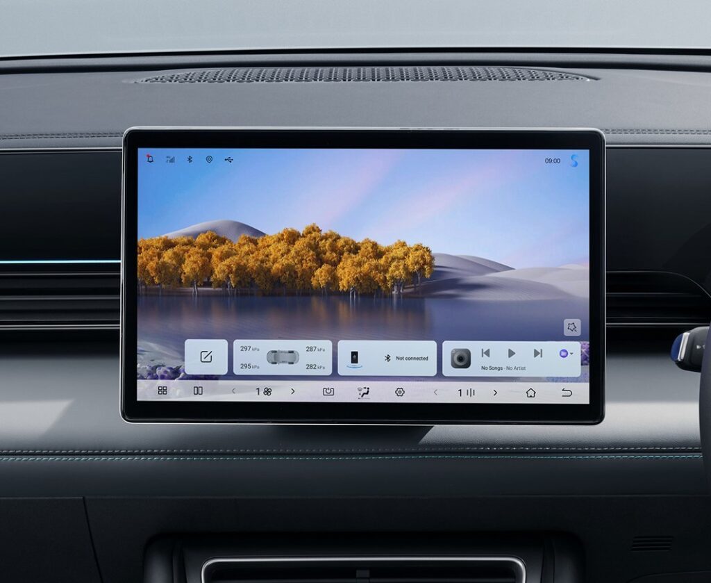 หน้าจอกลาง BYD SEAL 6 ปี 2026