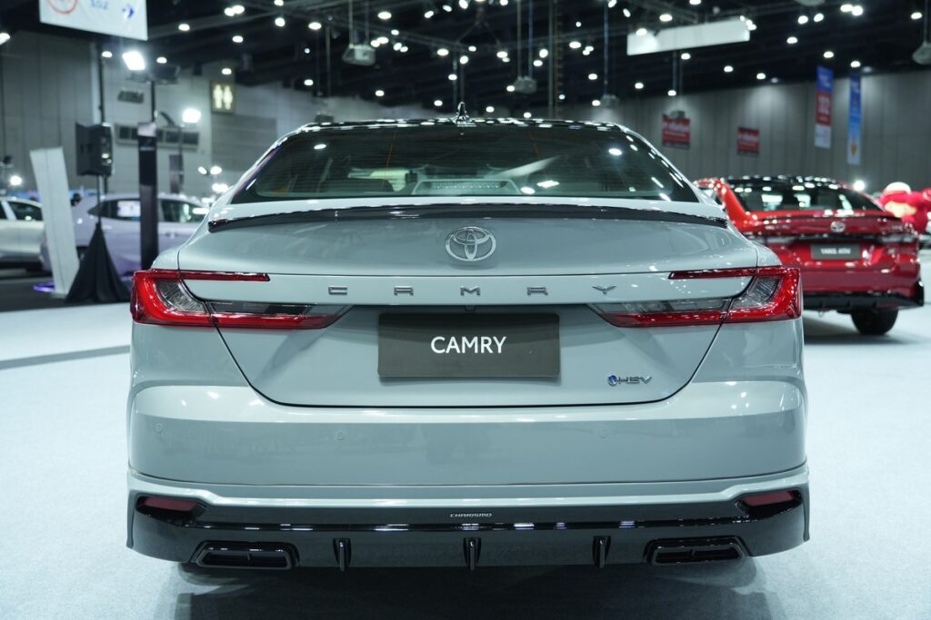 Toyota Camry 2026 มุมท้ายในบูธ Toyota