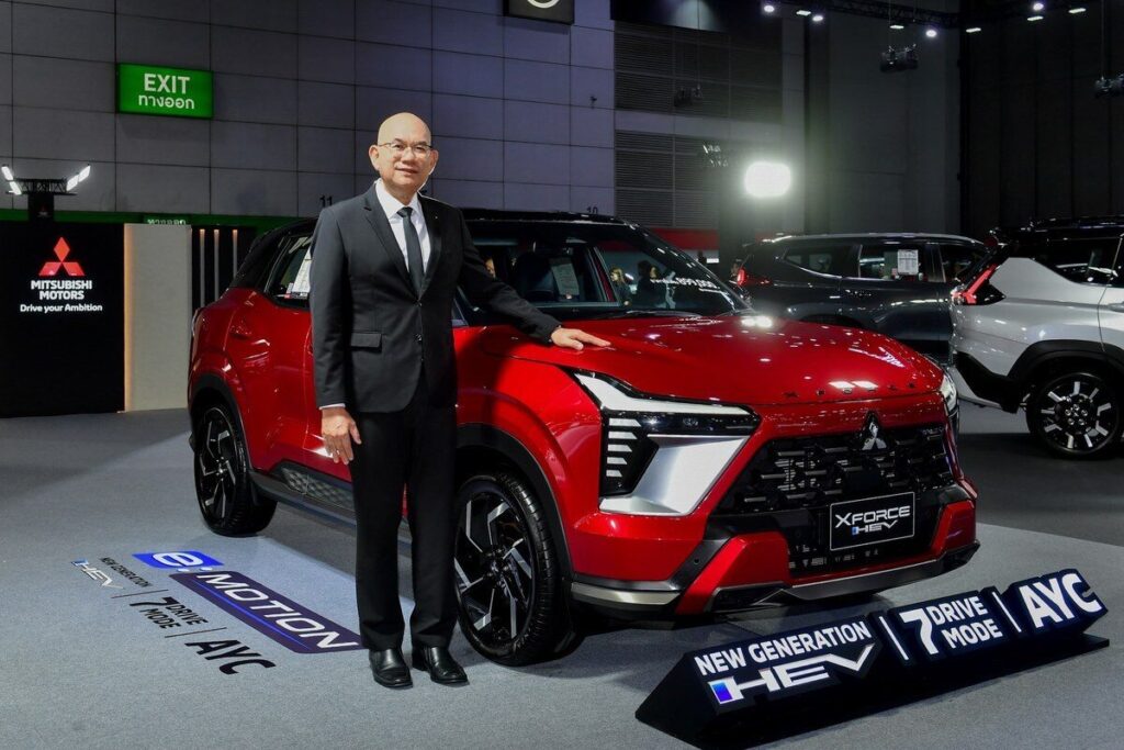 นายสาโรช มาตเลิศ ผู้บริหารมิตซูบิชิ มอเตอร์ส ประเทศไทย ในงาน FAST Auto Show 2026