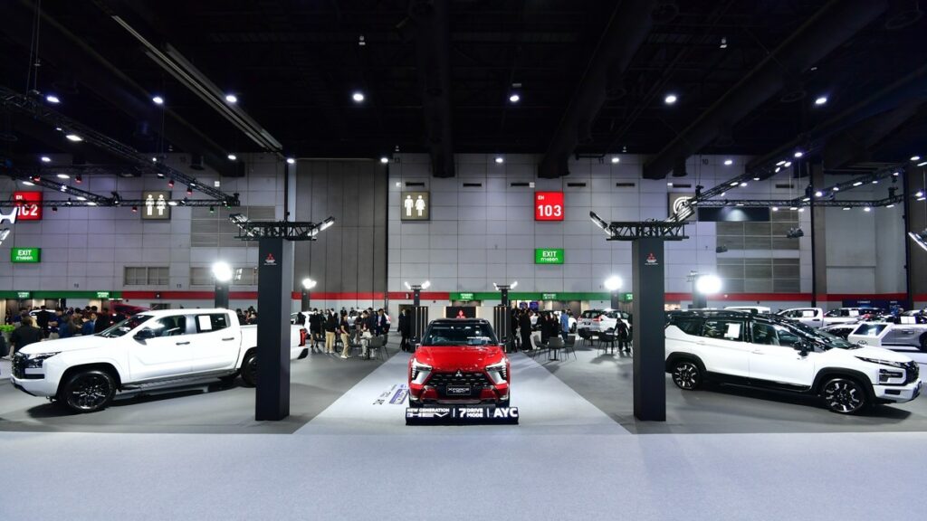 บูท Mitsubishi Motors Thailand ในงาน FAST Auto Show Thailand 2026