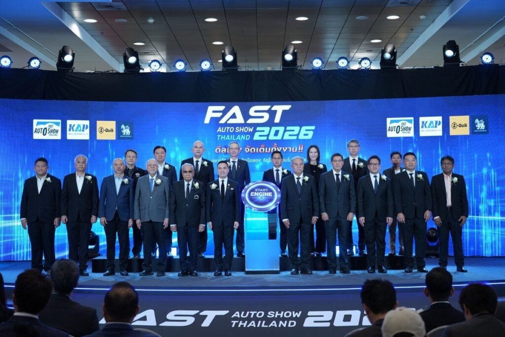 ภาพถ่ายรวมพิธีเปิด FAST Auto Show Thailand 2026