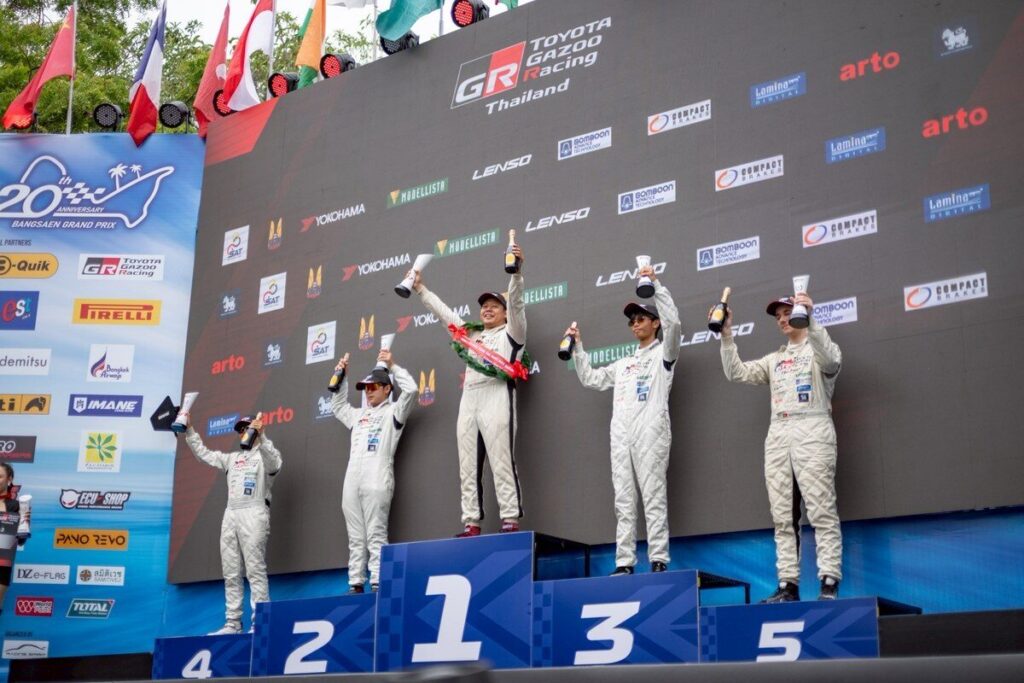 พิธีเปิดการแข่งขันและโพเดียม Toyota Gazoo Racing Thailand 2026 สนามบางแสน ภาพที่ 53