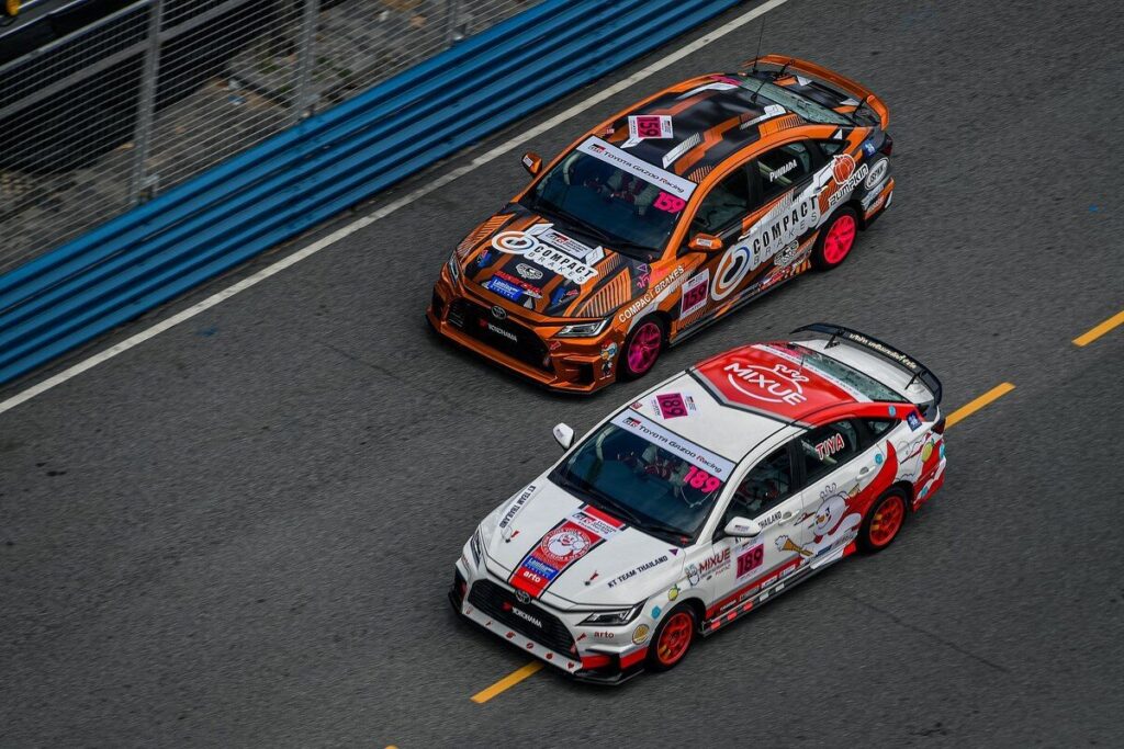 รถแข่ง Toyota Gazoo Racing Thailand 2026 บนสตรีทเซอร์กิตบางแสน ภาพที่ 66