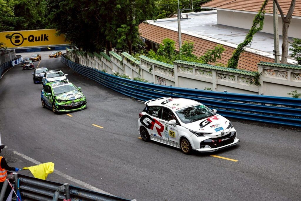 รถแข่ง Toyota Gazoo Racing Thailand 2026 บนสตรีทเซอร์กิตบางแสน ภาพที่ 72