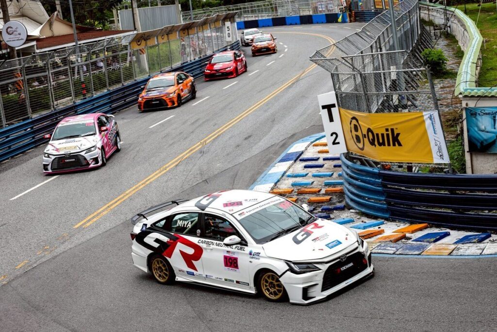 รถแข่ง Toyota Gazoo Racing Thailand 2026 บนสตรีทเซอร์กิตบางแสน ภาพที่ 73