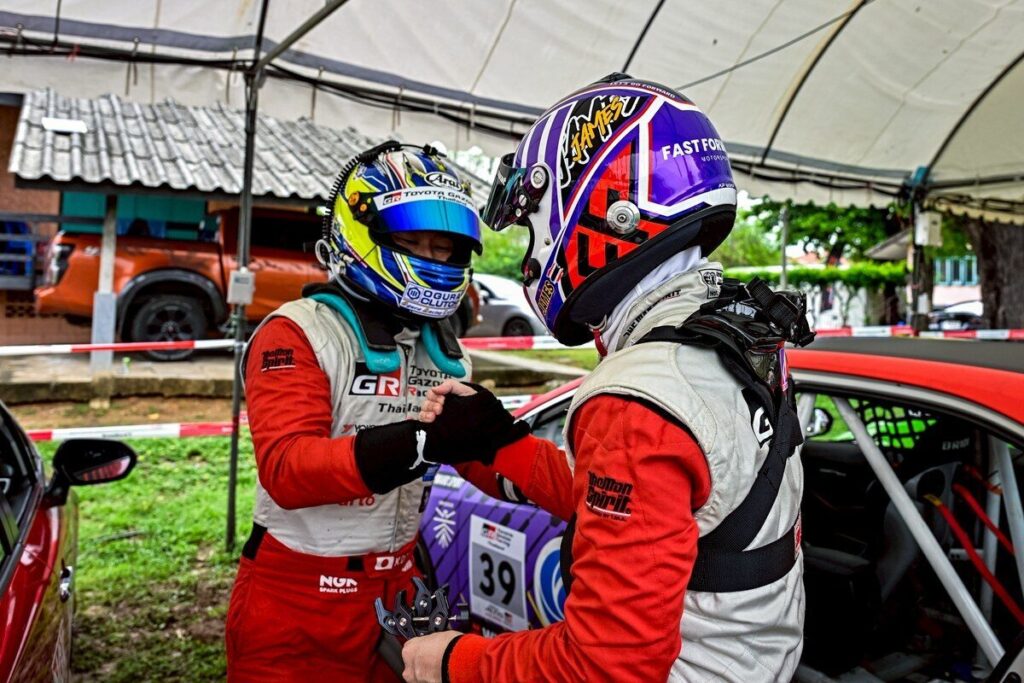รถแข่ง Toyota Gazoo Racing Thailand 2026 บนสตรีทเซอร์กิตบางแสน ภาพที่ 77