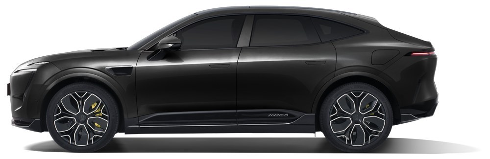 AVATR 11 2026 สี Gloss Black มุมด้านข้าง