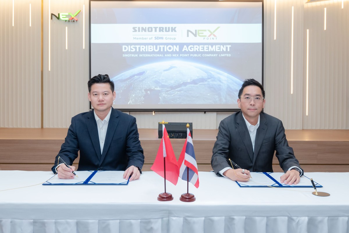 NEX คว้าสิทธิ Exclusive Distributor ลุยตลาดรถบรรทุกหนักไฟฟ้า SINOTRUK แบรนด์อันดับ 1 จากจีน 6