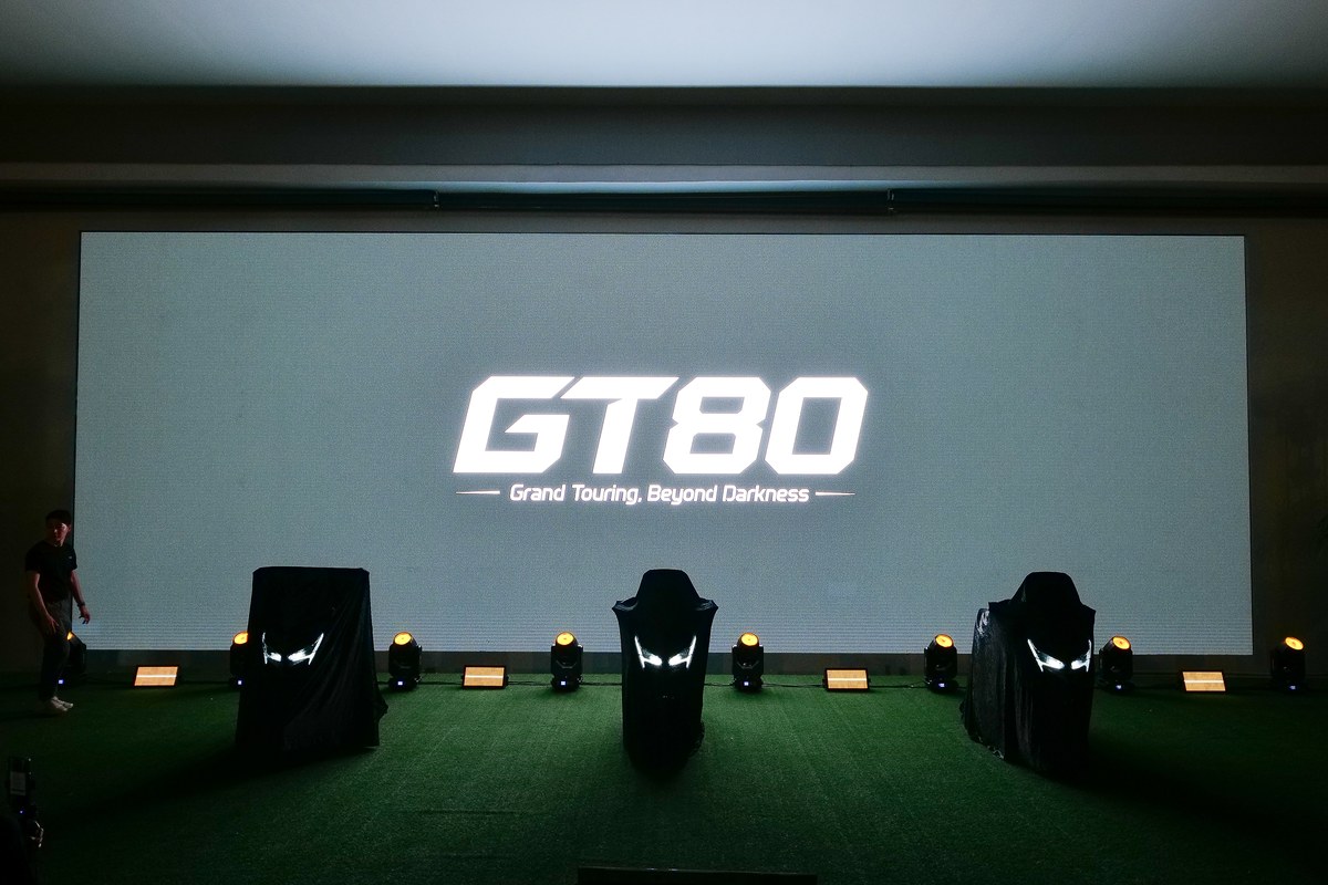 เวทีเปิดตัว Yadea GT80 2026 คอนเซ็ปต์ Grand Touring, Beyond Darkness