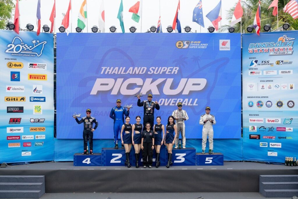 ทีม Ford Thailand Racing บนโพเดียม Overall ศึกบางแสน กรังด์ปรีซ์ 2026