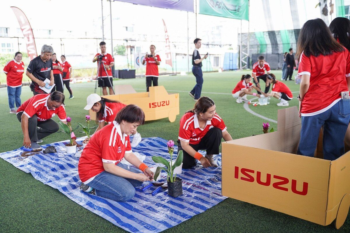 เกม Isuzu Mission มันส์ยกทีม ในงาน Isuzu - Press Sports Day 2026