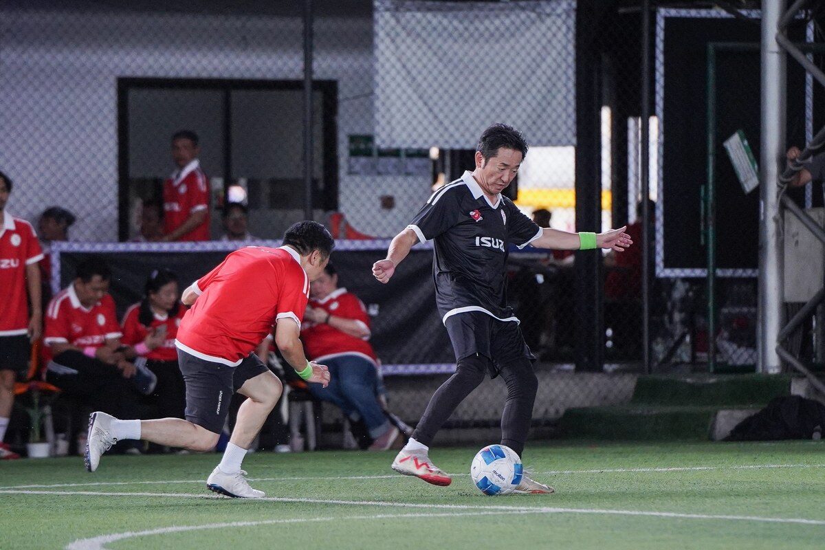 แมตช์ฟุตบอล Isuzu - Press Sports Day 2026 ทีมสื่อมวลชนเฉือนชนะ 4-3